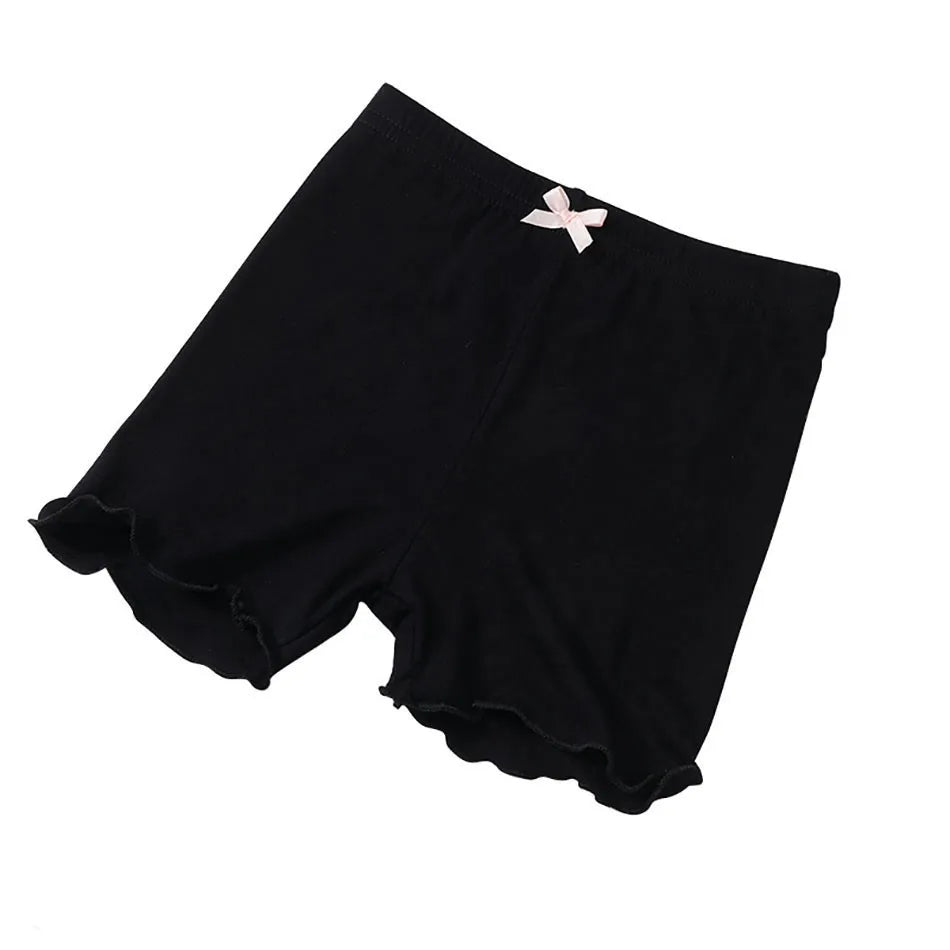 Summer Chic Kids Girls Modal Safety Panties - Stylish Beach Shorts for All Seasons