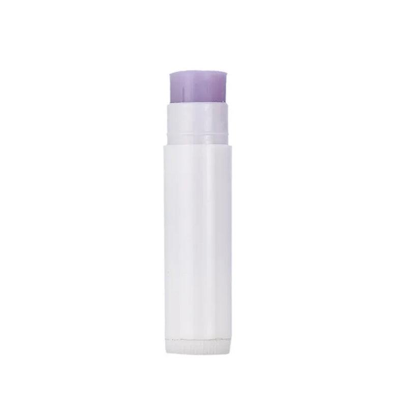 Private Label 6-Color Lip Balm Custom Bulk White round Tube All Lips Tints Moisturizer Hydrating Remove Dead Skin Base Makeup