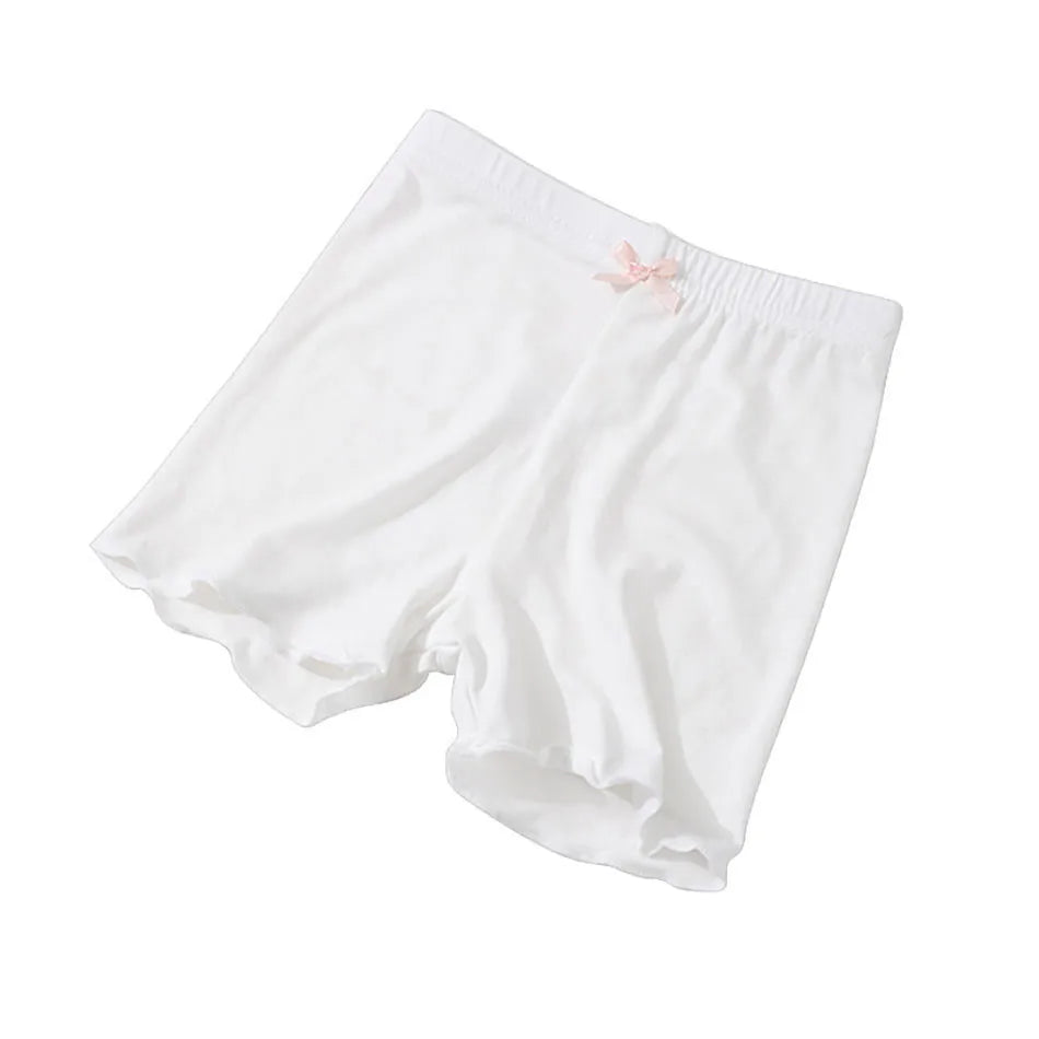 Summer Chic Kids Girls Modal Safety Panties - Stylish Beach Shorts for All Seasons