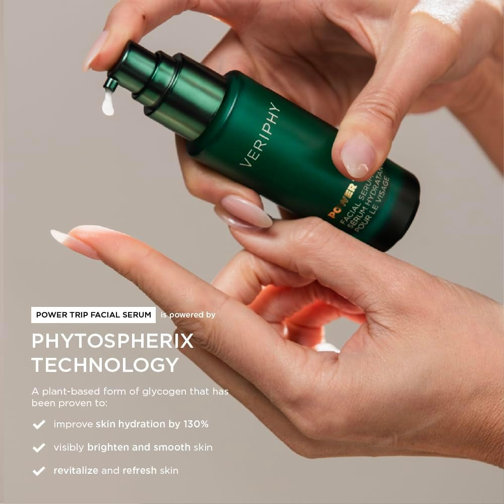 Exfoliating AHA Facial Serum | Hydrating & Brightening Solution for Dark Spots, Fine Lines, and Wrinkles | Anti-Aging Hyaluronic Acid Serum for Face | Night Face Serum