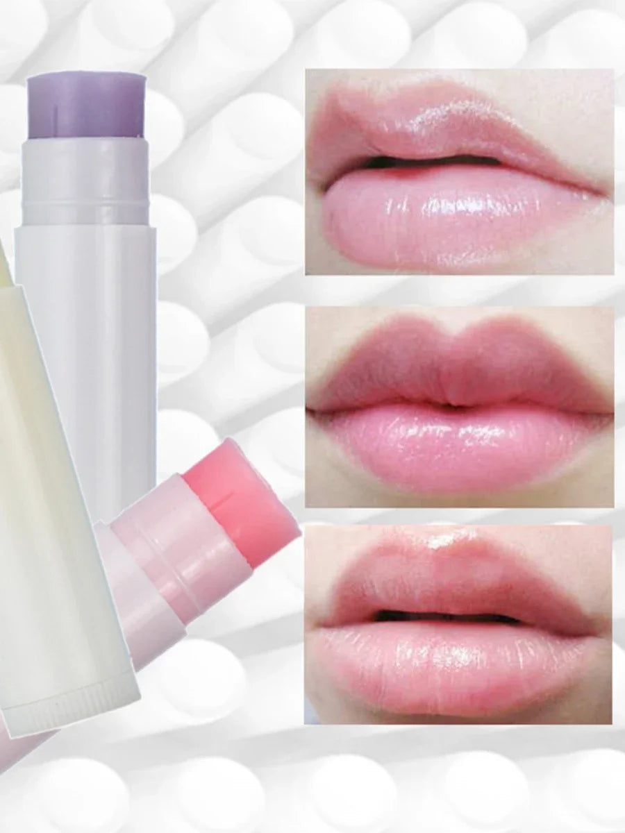 Private Label 6-Color Lip Balm Custom Bulk White round Tube All Lips Tints Moisturizer Hydrating Remove Dead Skin Base Makeup