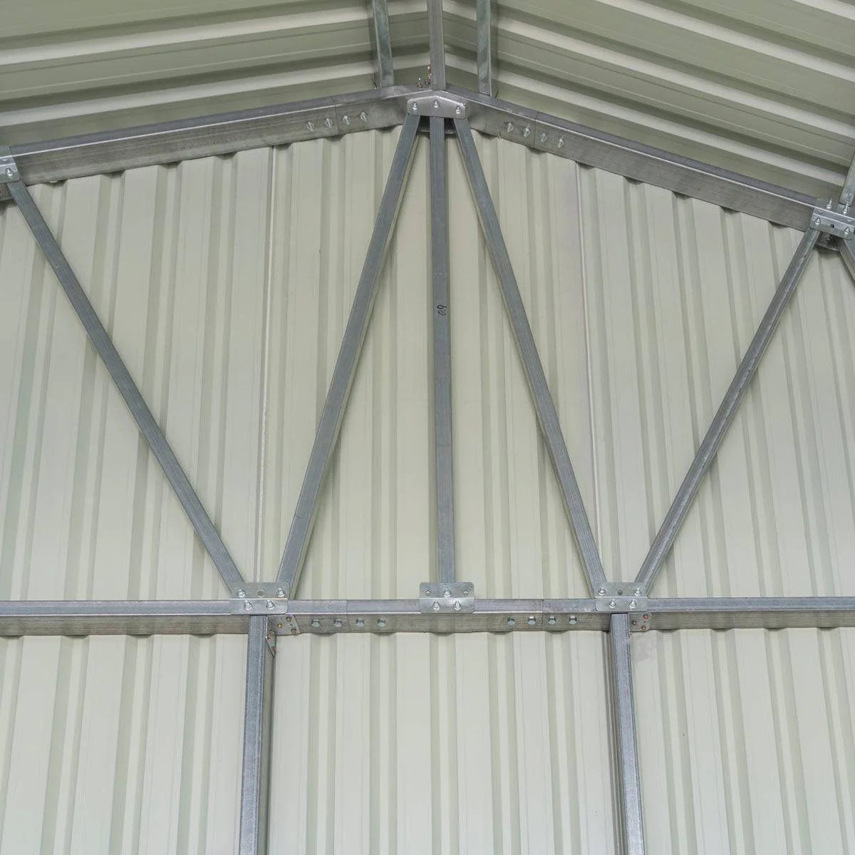 30’ X 40’ Metal Garage Shed, 11' High Double Front Doors, 17’ Peak, 1260 Sq-Ft TMG-MS3040