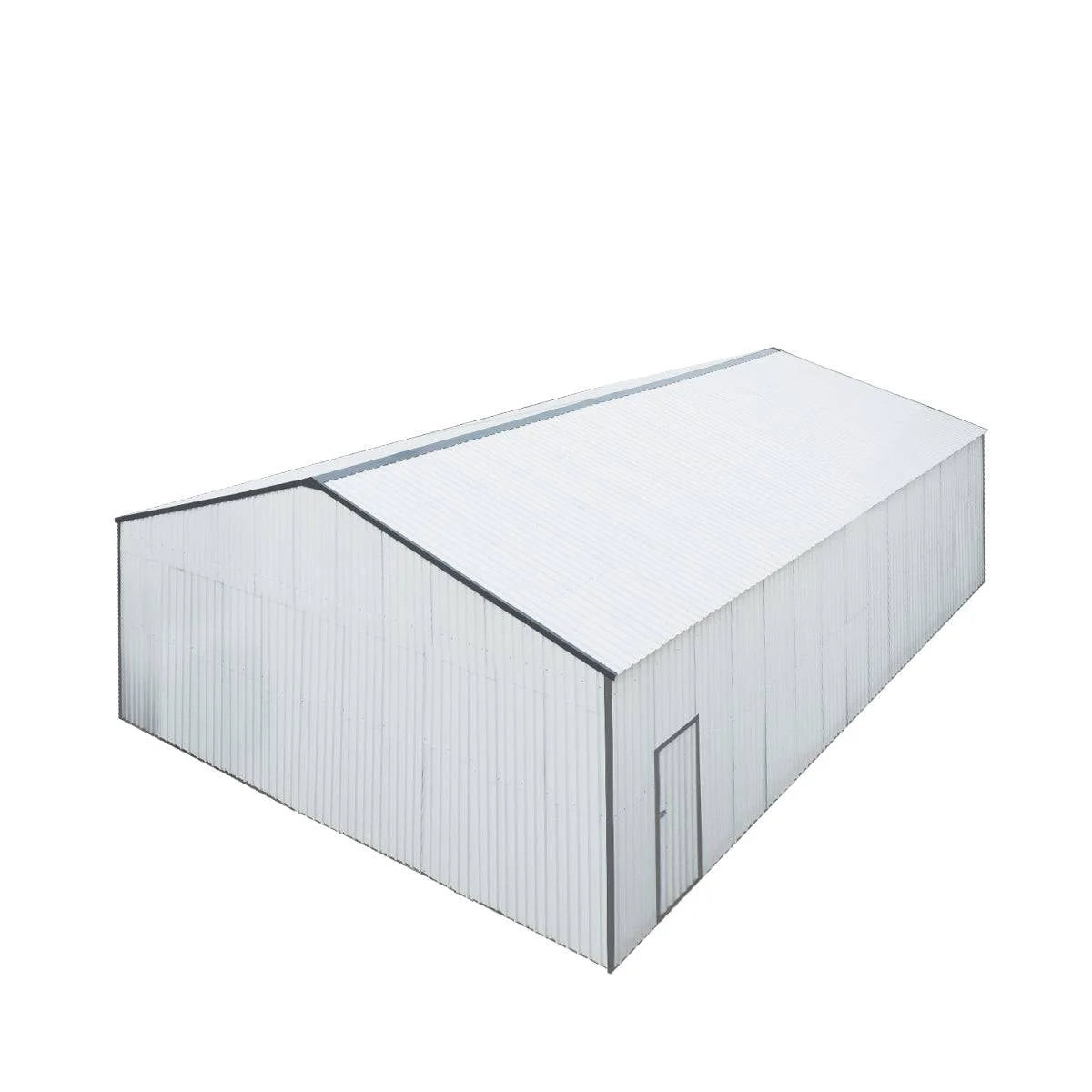 30’ X 40’ Metal Garage Shed, 11' High Double Front Doors, 17’ Peak, 1260 Sq-Ft TMG-MS3040