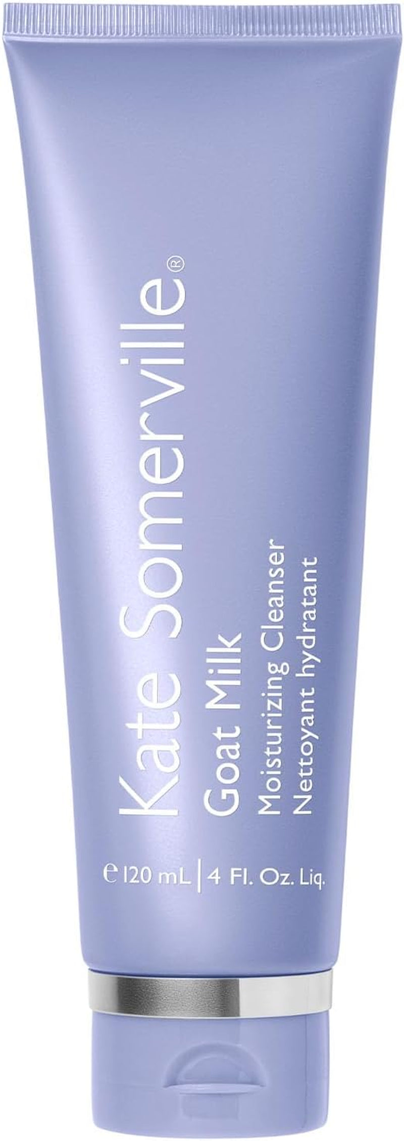Goat Milk Moisturizing Cleanser - Gentle Daily Face Wash – Creamy Hydrating Facial Treatment Suitable for Sensitive Skin, 120 Ml | 4 Fl Oz