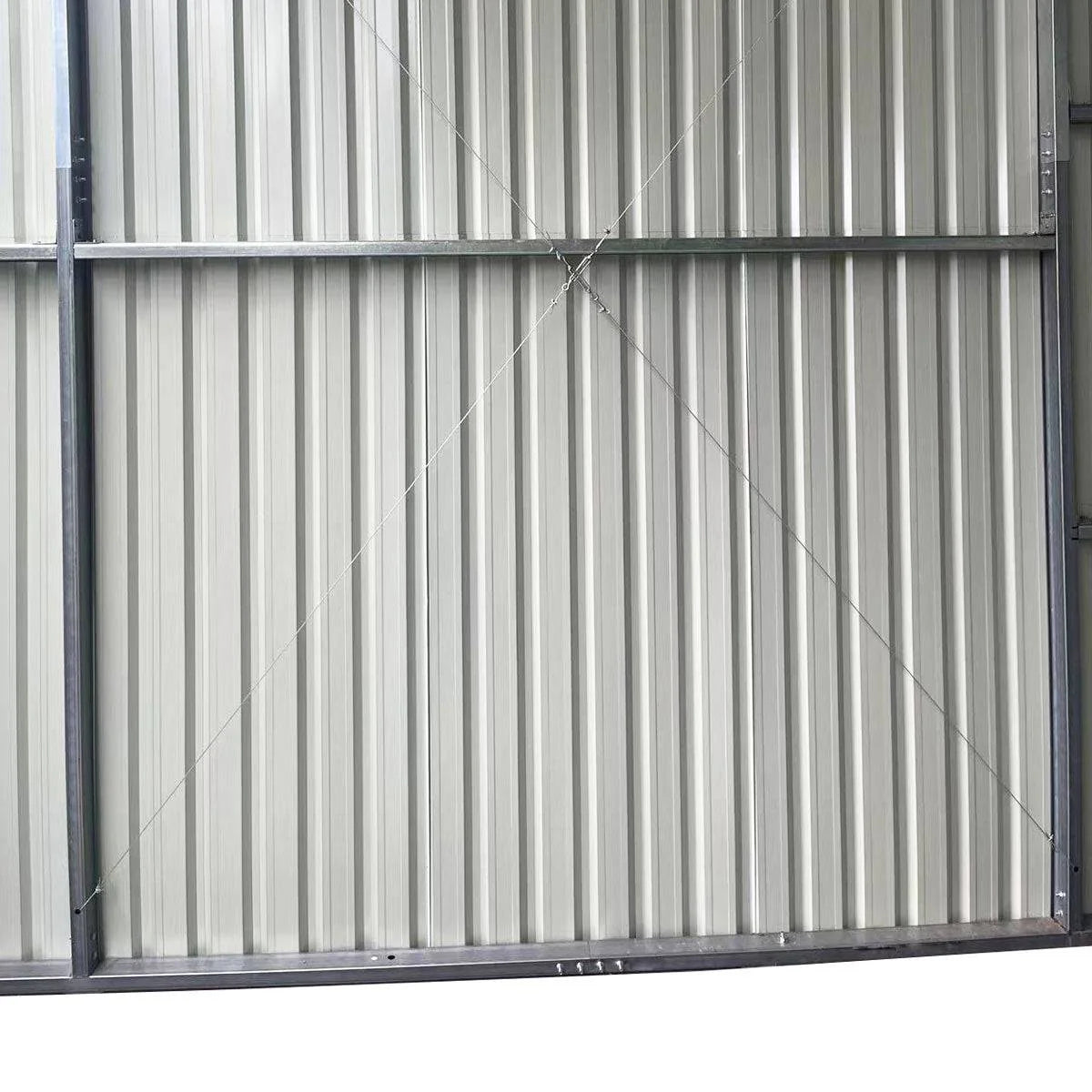30’ X 40’ Metal Garage Shed, 11' High Double Front Doors, 17’ Peak, 1260 Sq-Ft TMG-MS3040