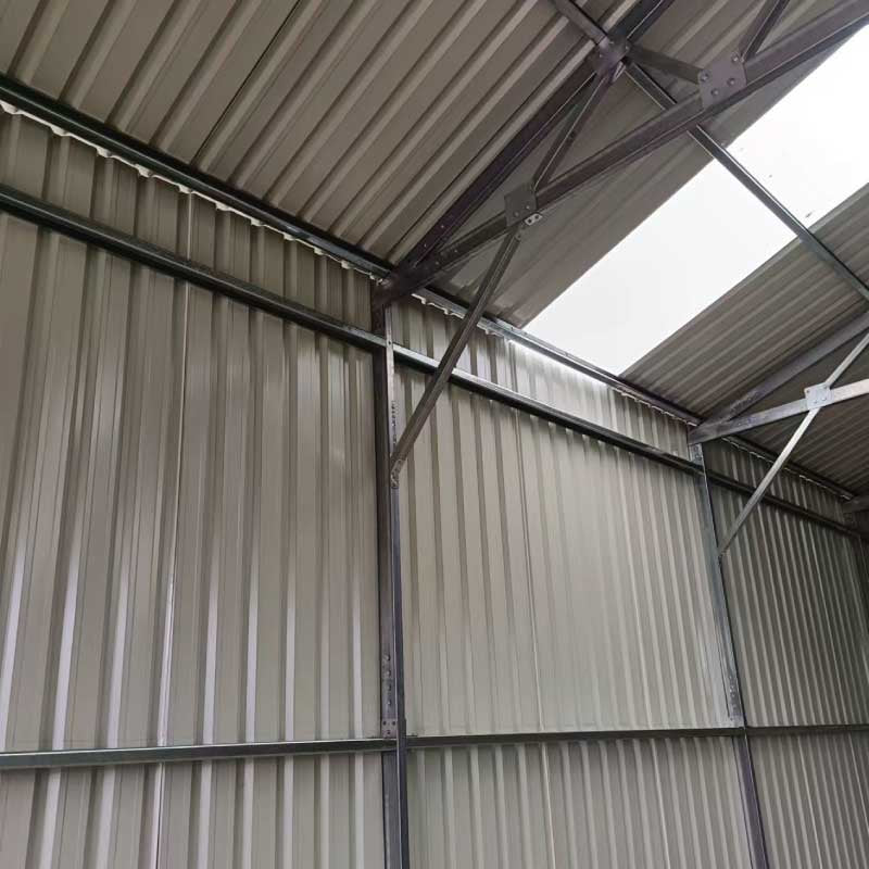 30’ X 40’ Metal Garage Shed, 11' High Double Front Doors, 17’ Peak, 1260 Sq-Ft TMG-MS3040